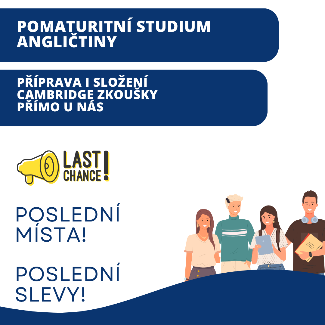 Pomaturitní studium  - místa rychle ubývají!