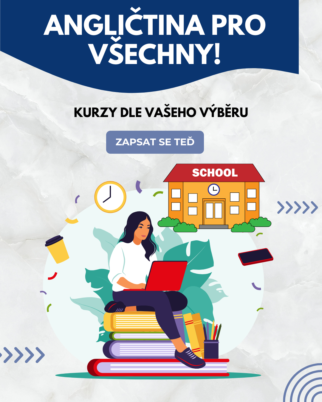 Začínáme už za týden – přidejte se do kurzů angličtiny v P.A.R.K.u