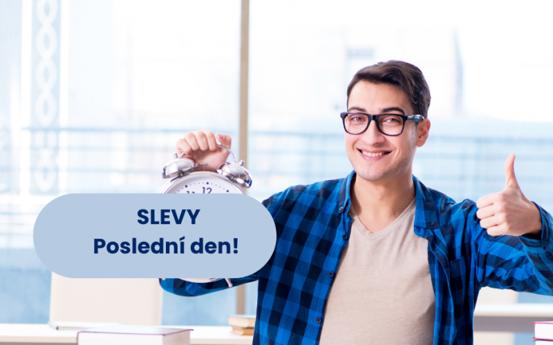 Poslední den slev!