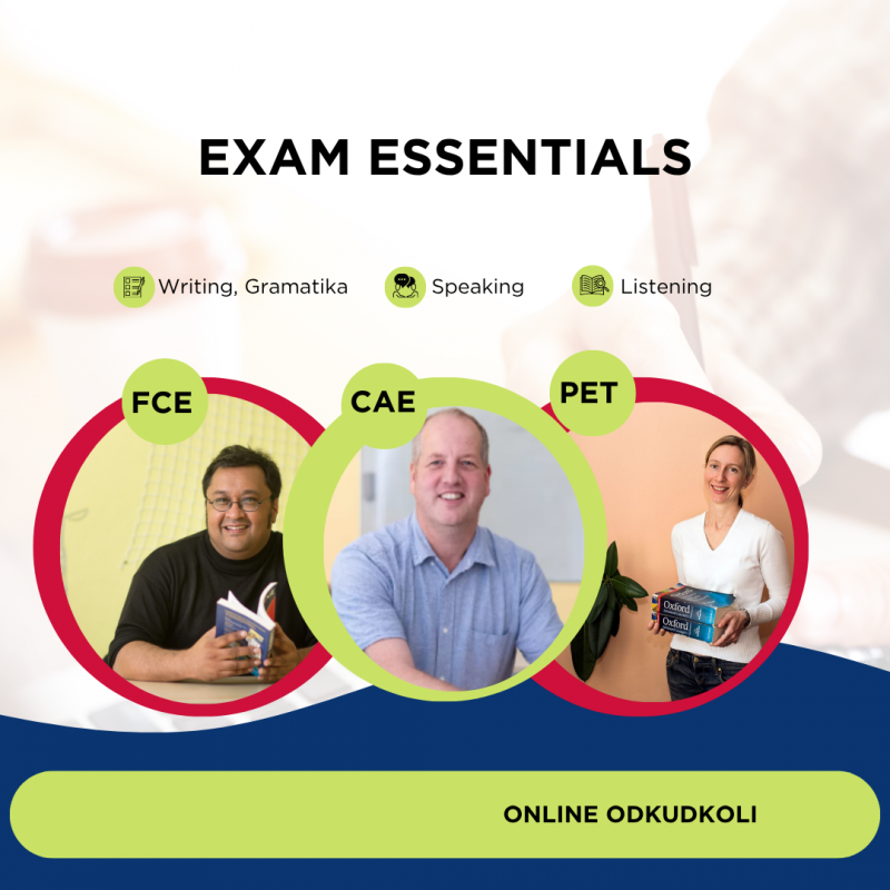 4 denní PET Exam Essentials už příští týden!