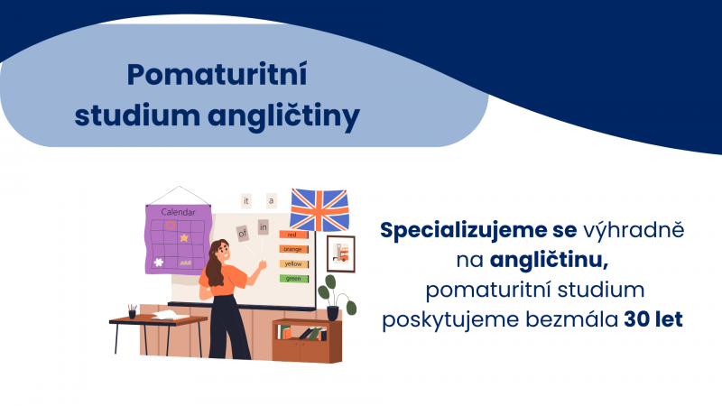 Pomaturitní studium angličtiny v P.A.R.K.u – registrace 2026/2027 spuštěna!