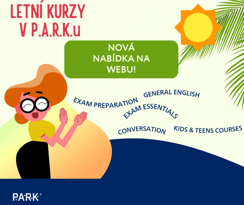 Letní kurzy angličtiny 2026 jsou spuštěny!