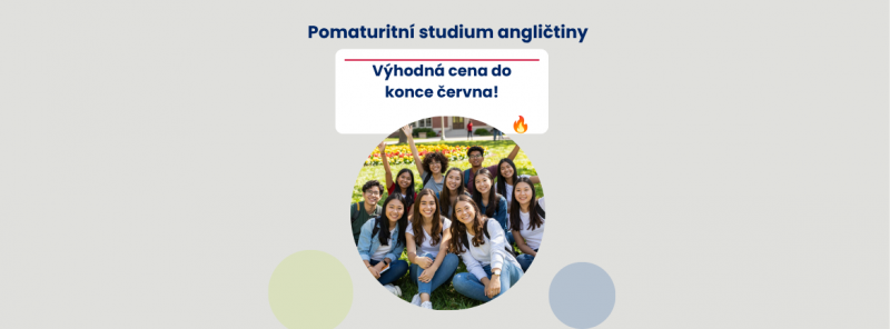Zvýhodněná cena platí do 30. června – pomaturitní studium se rychle plní!