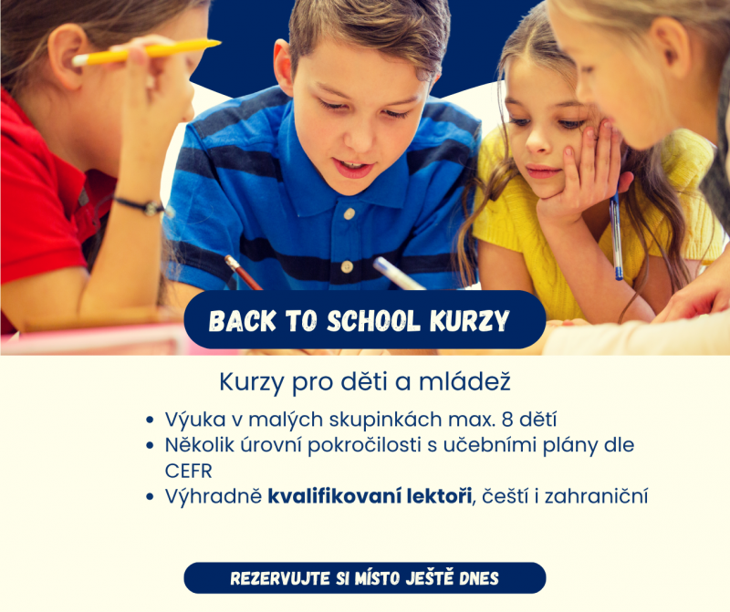 Letní kurzy angličtiny pro děti a mládež se rychle plní
